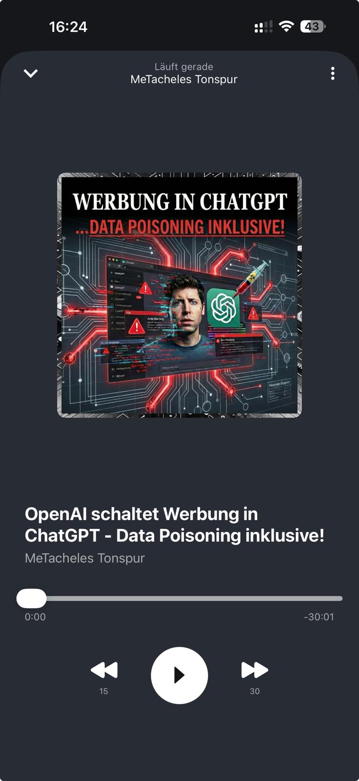 Screenshot of player detail